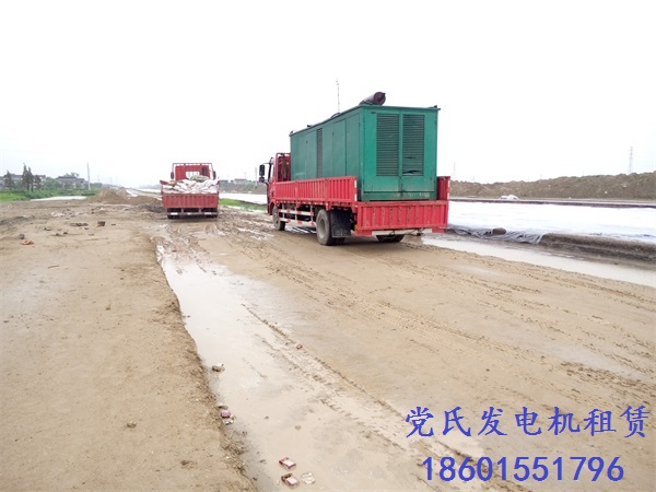 常州武進發(fā)電機出租租賃工程租用300KW柴油發(fā)電機組租賃施工