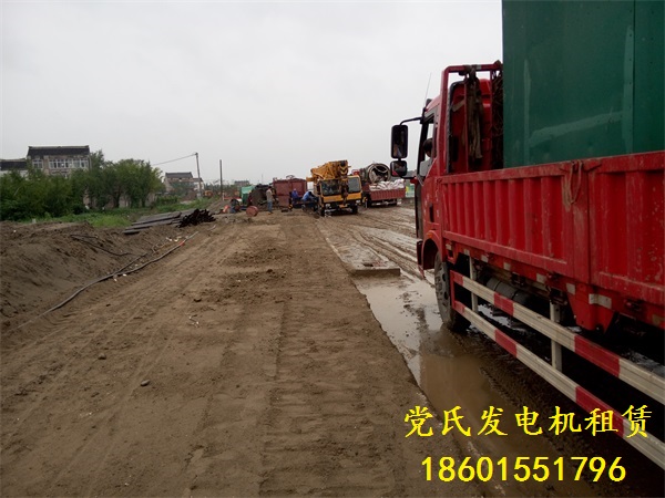 常州金壇發(fā)電機出租租賃工程租用300KW柴油發(fā)電機組租賃施工